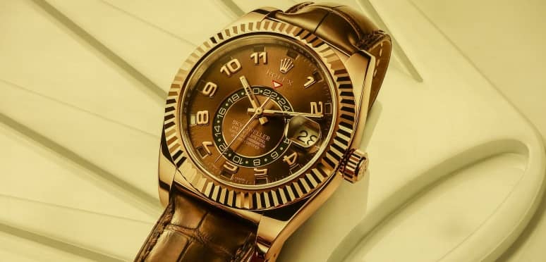 Self-winding mechanical watch Rolex